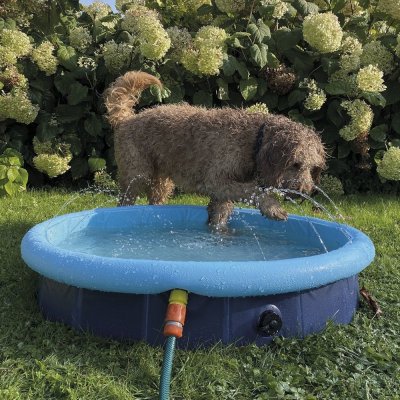 Nobby bazén s postřikovačem Splash Pool M 120 x 30 cm – Zboží Mobilmania