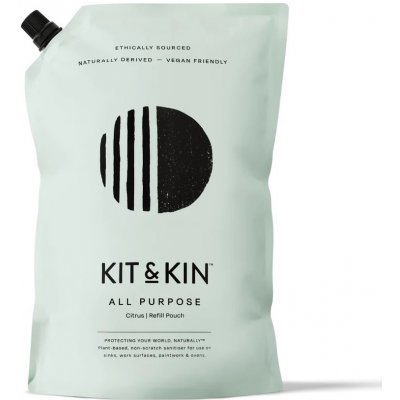 Kit&Kin Univerzální čisticí prostředek, citrus, náhradní náplň 1 l