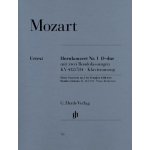 W.A. Mozart Concerto for Horn and Orchestra No. 1 D major noty na lesní roh klavír