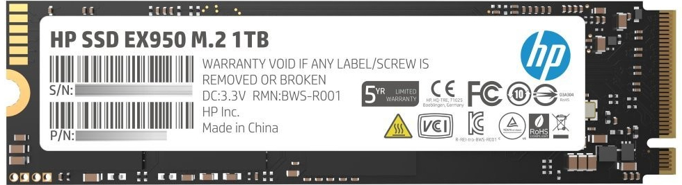 HP SSD EX950 M.2 1TB, 5MS23AA