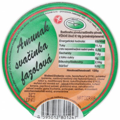 Amunak Fazolová Svačinka 120 g – Zboží Dáma