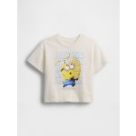 Baby oversize tričko Gap & Minions Bílá – Zboží Dáma