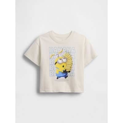 Baby oversize tričko Gap & Minions Bílá – Zboží Dáma