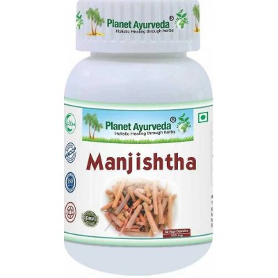 Planet Ayurveda Manjistha extrakt 10:1 500 mg 60 kapslí – Hledejceny.cz