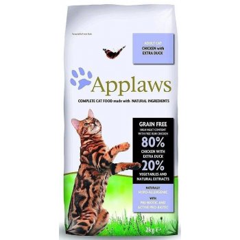 Applaws cat Dry kuře kachna 2 kg