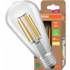 Žárovka Osram LED žárovka E27 ST64 CL 4W = 60W 840lm 3000K Teplá bílá 360° Filament ULTRA EFFICIENT OSREEL0205