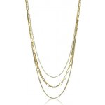 Marc Malone Trojitý pozlacený náhrdelník MCN24014G – Hledejceny.cz