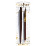 CurePink SR72540 Harry Potter Wand & Broom propiska a tužka 7 x 23 cm – Hledejceny.cz