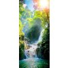 Tapety AG Design Fototapeta na zeď - Vodopád příroda les - FTN V 2946 90 x 202 cm