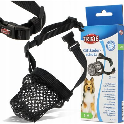 Trixie Ochranný náhubek polyester síťka S - M 22 cm – Zboží Dáma Trixie Ochranný náhubek polyester síťka S - M 22 cm – Zboží Dáma