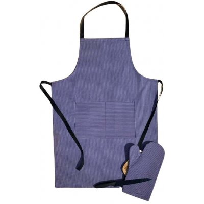 Sleep-well Grilovací set zástěra a chňapka denim – Hledejceny.cz