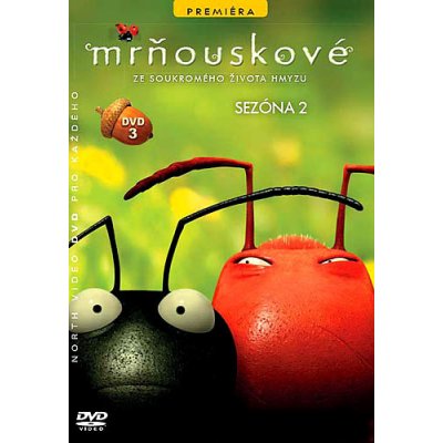 Mrňouskové - Sezona 2 3 DVD – Zboží Mobilmania