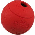 Dog Fantasy Míček na pamlsky červený 8 cm – Sleviste.cz