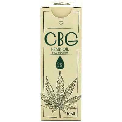 Goodie CBG Konopný olej 5% full spectrum 10 ml – Zboží Dáma
