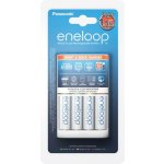 Panasonic Eneloop Charger BQ-CC55 + 4 x R6/AA Eneloop 2000mAh BK-3MCCE K-KJ55MCC40E – Zboží Živě