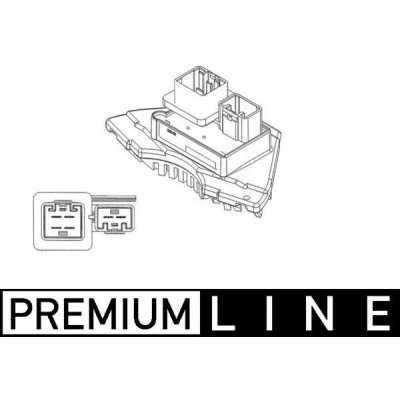 Regulace, vnitřní ventilace MAHLE ABR 35 000P (ABR35000P) – Zboží Mobilmania