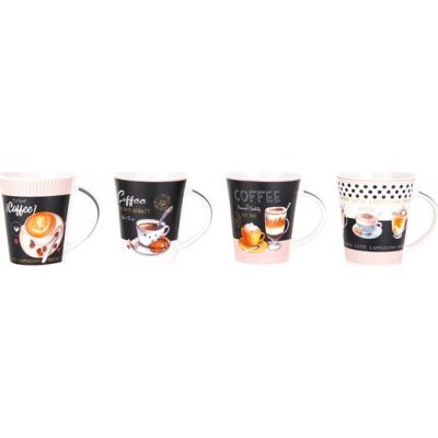 TORO HRNEK COFFEE KERAMIKA 4 ASSORT 350 ml – Zboží Dáma