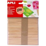 Apli Nanuková dřívka 114 x 10 x 2 mm mix barev 50 ks – Zboží Dáma