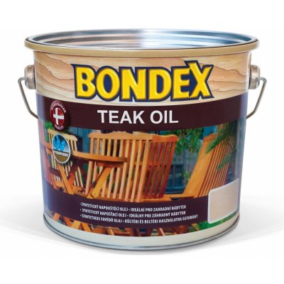 Bondex Teak Oil 2,5 l bezbarvý – Zboží Mobilmania