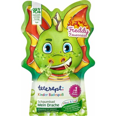 Tetesept Dráček pěna do koupele s jablečnou vůní pro děti 40 ml – Zboží Dáma