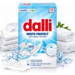 Dalli ubrousky proti zapírání bílého prádla 20 ks – Hledejceny.cz