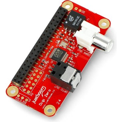 JustBoom Digi Zero pHAT JustBoom – Zboží Živě