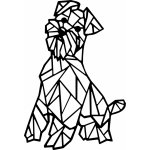 Vsepropejska Knírač dřevěná dekorace na zeď Rozměr (cm): 20 x 13, Typ: Knírač 1 – Hledejceny.cz