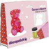 Ubrousek na decoupage décopatch Sada na decoupage Medvěd