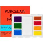 Porcelánová paleta obdélníková 8 důlků 13x18cm – Hledejceny.cz