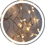 Solight LED vánoční závěs rampouchy 360 LED venkovní WW 1V401-WW – Hledejceny.cz