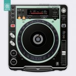 Doto Design Skin CDJ 800 COLORS DVS Aquamarine – Zboží Živě