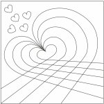 Pískohraní s.r.o. Šablona Duhové srdíčko 148 x 148 mm – Sleviste.cz