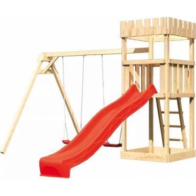 LANIT PLAST Dětské hřiště KARIBU LÖWENHERZ 20345 LG3320 – Zboží Dáma