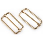 Pro Háčkování Posunovač na popruhy šíře 38 mm Balení produktu: 10 ks, Varianta: 4 zlatá klasik – Hledejceny.cz