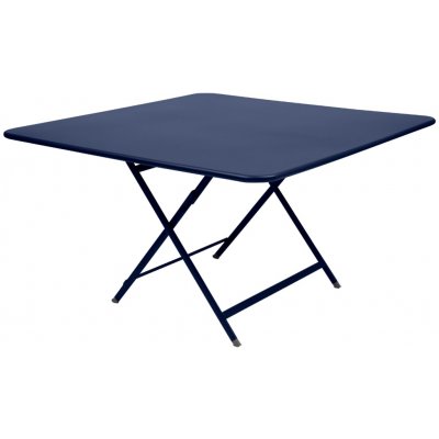 Fermob Caractére 128 x 128 cm kovový skládací stůl Tmavě modrý – Hledejceny.cz