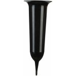 Don-plast Hřbitovní váza zapichovací černá DP Ø 10cm 24 cm – Zboží Dáma