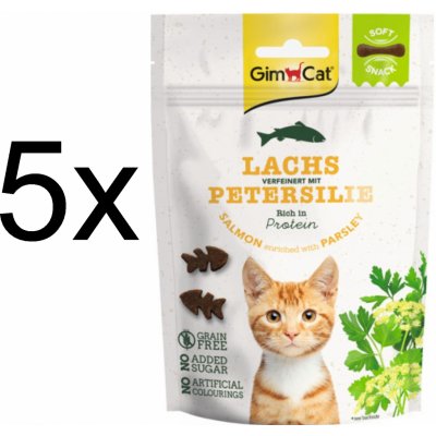 GimCat Soft Snacks Losos s petrželí 60 g