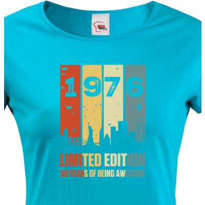 Bezvatriko.cz Canvas 1007 narozeninové triko Limited edition Modrá – Sleviste.cz