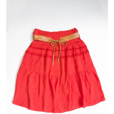 D-STIAG dámská krátká letní sukně červená