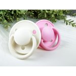 Bibs De Lux Ivory Baby Pink krémová světle růžová 2 ks – Zboží Mobilmania