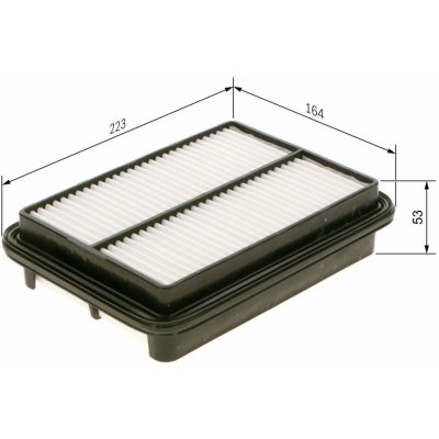 Vzduchový filtr BOSCH 1 987 429 123 – Hledejceny.cz