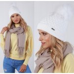 Fashionweek dámská zimní čepice s bambulí Jenot ZIZI-P15 bílá – Hledejceny.cz