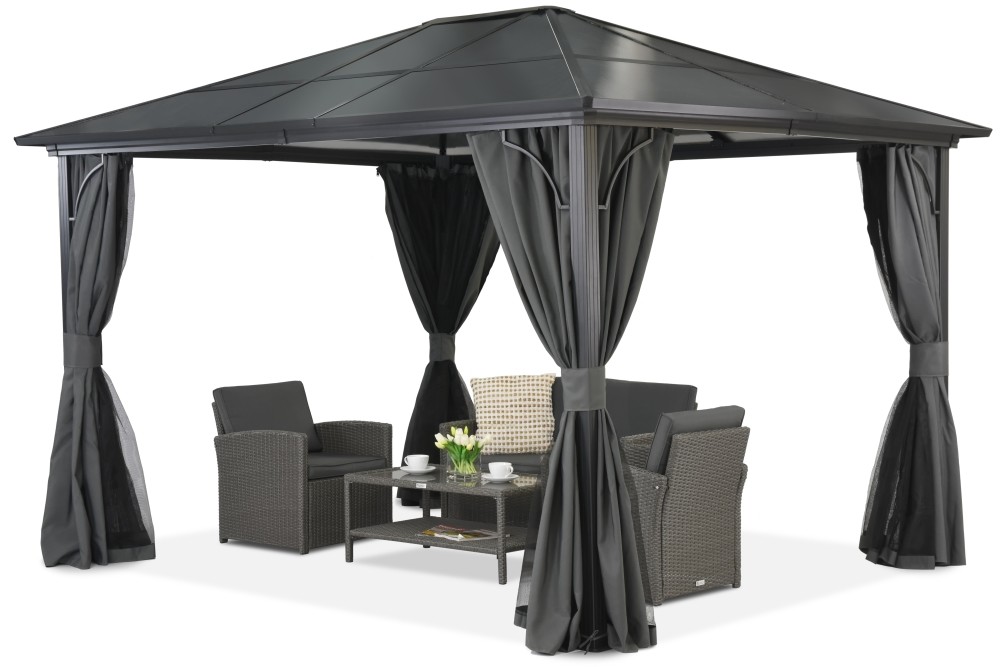 Garden Point Santiago 3 x 3,6 m antracit GAP488