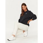 Under Armour mikina Essential Flc Os Crew 1379475 černá – Zboží Mobilmania
