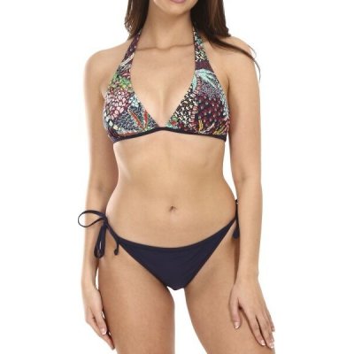 Aquos Sheena dámské dvoudílné plavky tmavě modrá – Zboží Dáma
