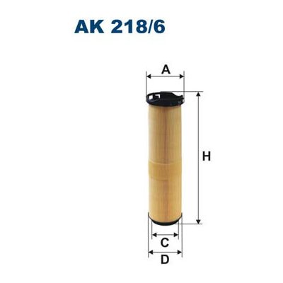 Vzduchový filtr FILTRON AK 218/6 – Hledejceny.cz
