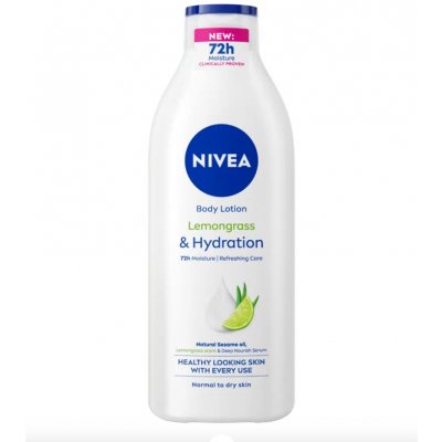 Nivea Lemongrass & Hydration tělové mléko 400 ml – Zboží Dáma