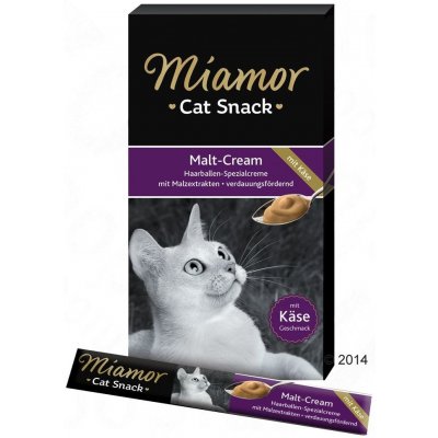 Finnern Miamor Cat Confect sladový krém & sýr 6 x 15 g – Zboží Mobilmania