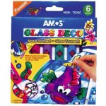 Barvy na sklo 6 x 10,5 ml – Hledejceny.cz