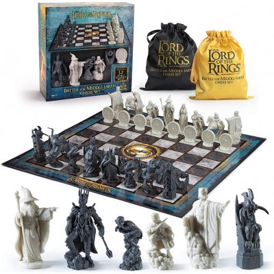 The Lord of the Rings Chess Set: Battle for Middle-Earth – Zboží Mobilmania